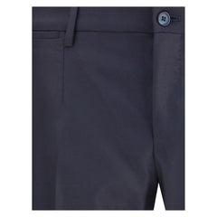 Dolce & Gabbana Black Fleece Wool Two-Piece Suit