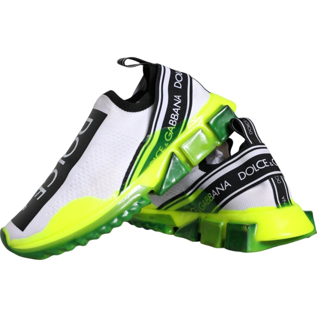 Vita Gula Slip On Sorrento Sneakers Skor