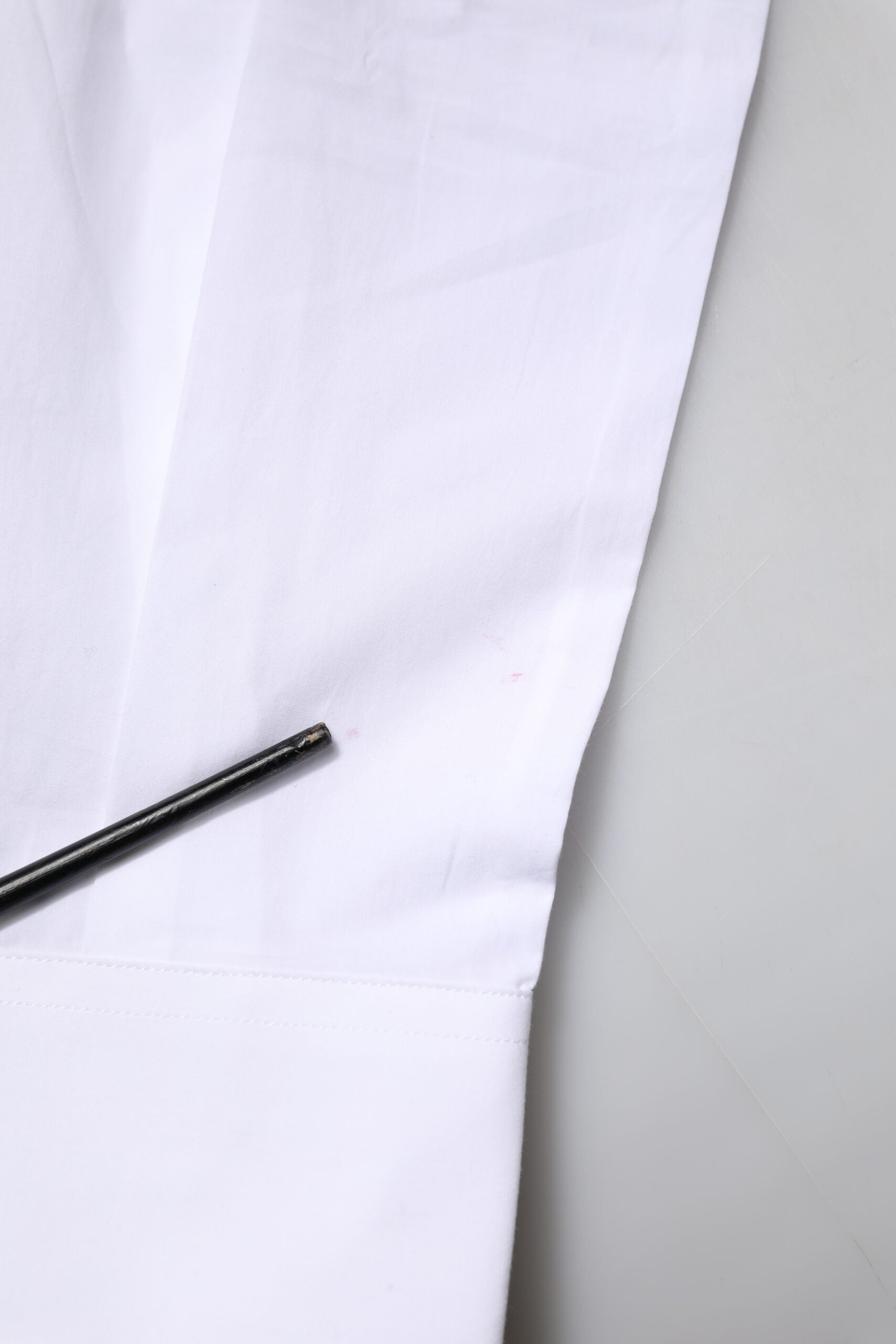 Dolce & Gabbana White Cotton GOLD Long Sleeves Formal Shirt