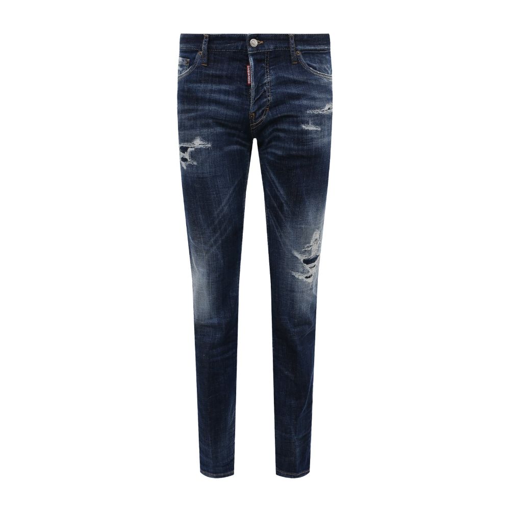 Dsquared² Blå Bomull Herr Slim Jeans