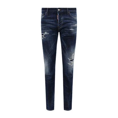 Dsquared² Blå Bomull Herr Slim Jeans
