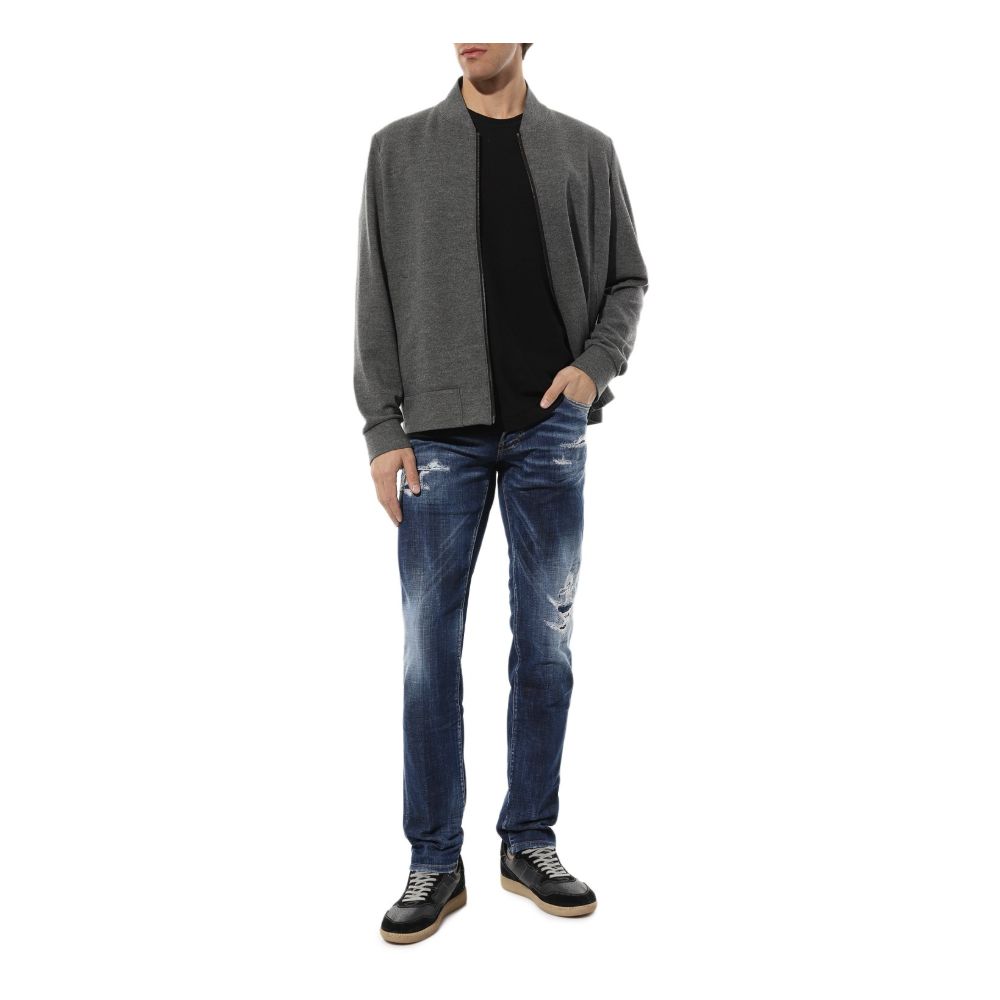 Dsquared² Blå Bomull Herr Slim Jeans