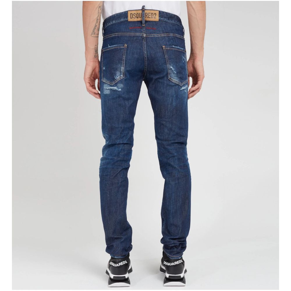 Dsquared² Blå Bomull Jeans Herr