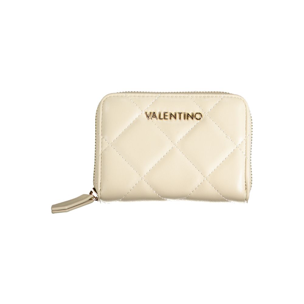 Beige polyetylen-lommebok