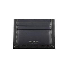 Tommy Hilfiger Blue Leather Wallet