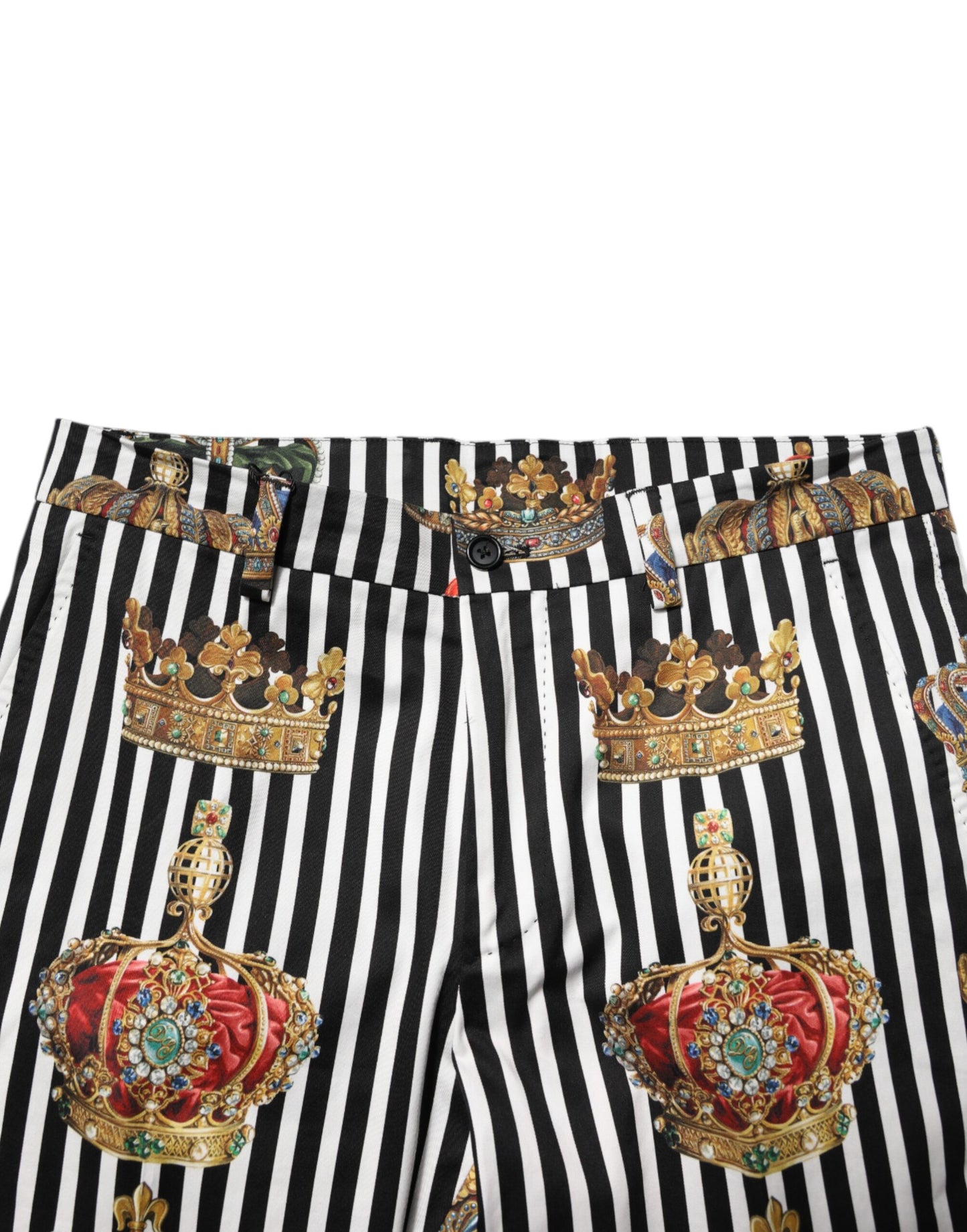 Dolce &amp; Gabbana Flerfärgade Randiga Kronbyxor