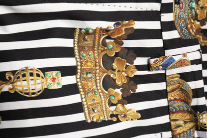 Dolce &amp; Gabbana Flerfärgade Randiga Kronbyxor