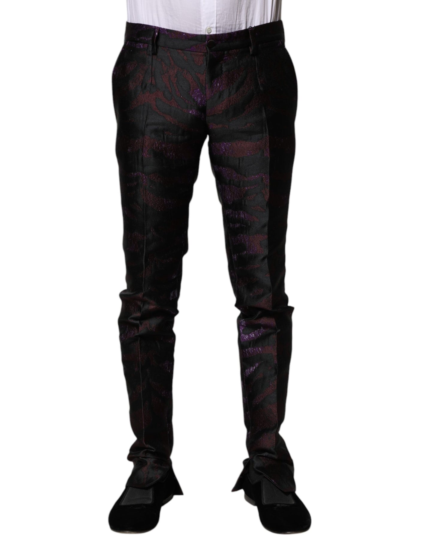 Dolce &amp; Gabbana Flerfärgade Polyester Mönstrade Byxor