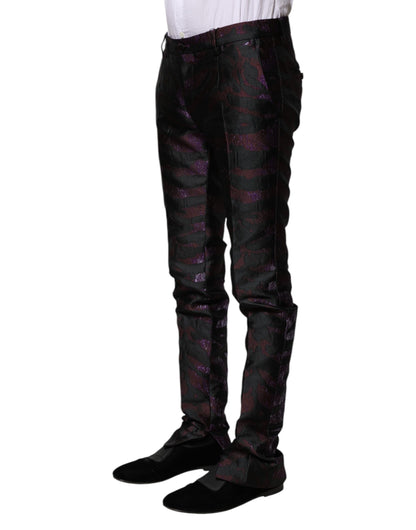Dolce &amp; Gabbana Flerfärgade Polyester Mönstrade Byxor