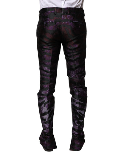 Dolce &amp; Gabbana Flerfärgade Polyester Mönstrade Byxor