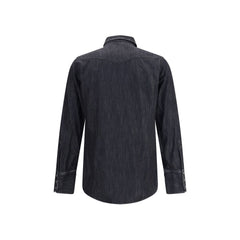 Dsquared² Black Denim Shirt
