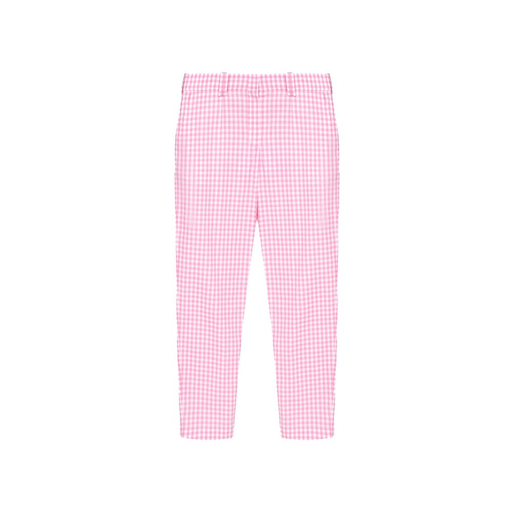 Rosa bomullsjeans och byxor