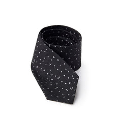 Jil Sander Black Silk Tie