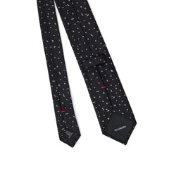 Jil Sander Black Silk Tie