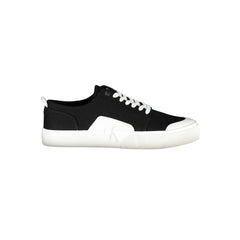 Calvin Klein Black Recycled Material Men Sneaker