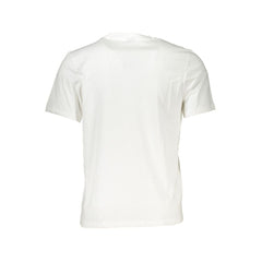 North Sails White Cotton Men T-Shirt