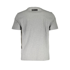 Plein Sport Gray Cotton T-Shirt