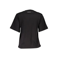 Cavalli Class Black Cotton T-Shirt