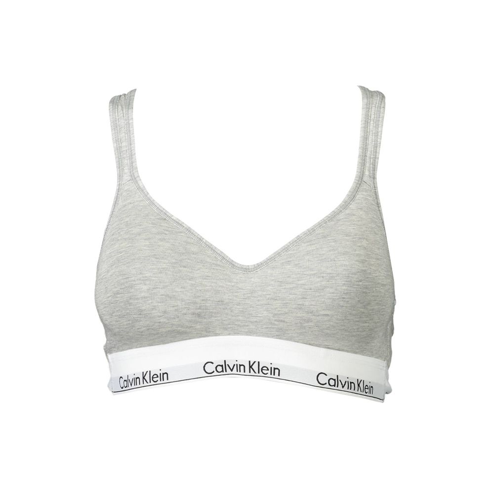 Calvin Klein Brown Cotton Women Bralette