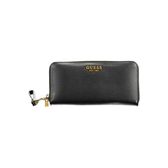Guess Jeans Black Polyethylene Wallet