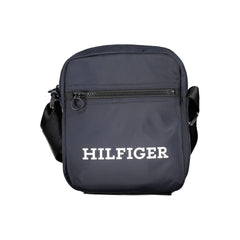 Tommy Hilfiger Blue Polyester Men Shoulder Bag