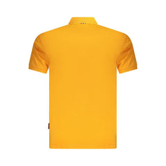 Napapijri Orange Cotton Men Polo Shirt