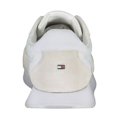 Tommy Hilfiger White Polyester Men Sneaker
