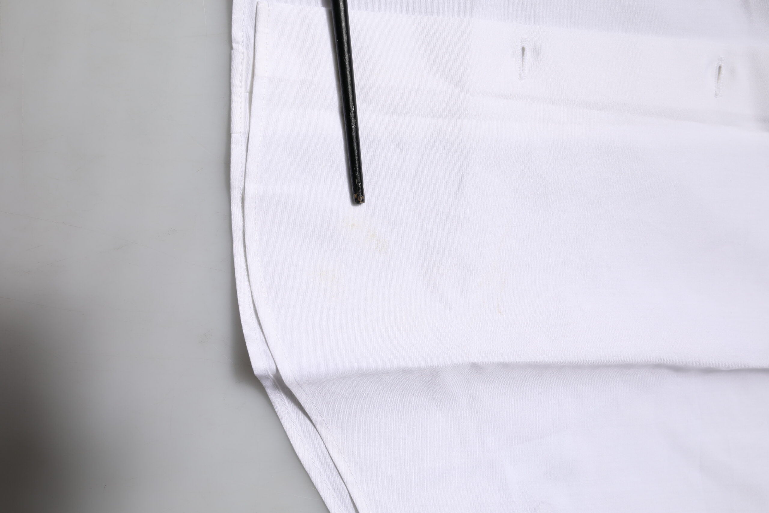 Dolce & Gabbana White Cotton GOLD Long Sleeves Dress Shirt