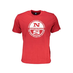 North Sails Rosso Cotton Mens T-Shirt
