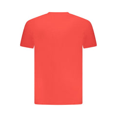 Cavalli Class Red Cotton Men T-Shirt