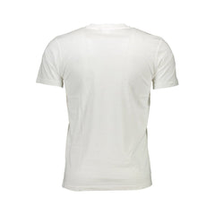 Sergio Tacchini White Cotton Men T-Shirt