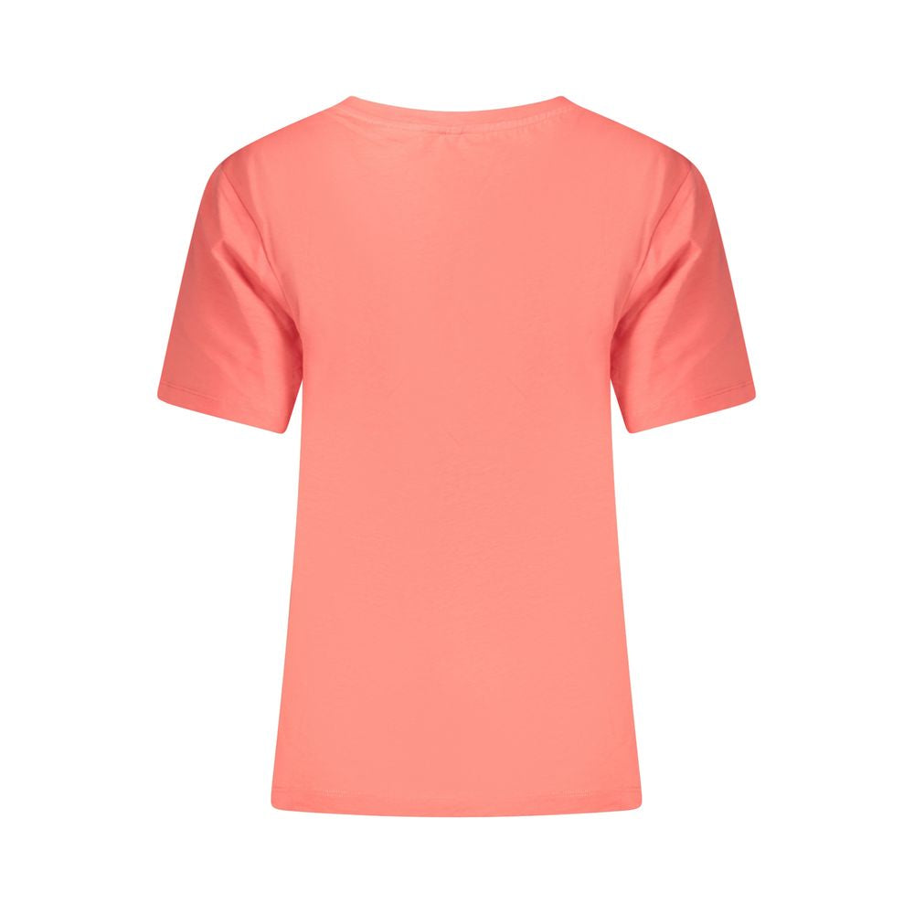 Rosa bomullstoppar och t-shirt