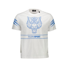 Plein Sport White Cotton T-Shirt
