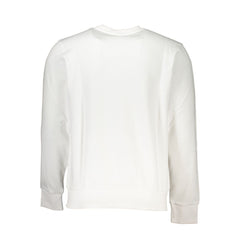 North Sails White Cotton Men Sweater
