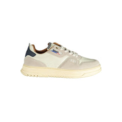 Blauer White Polyethylene Men Sneaker