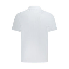 Calvin Klein Light Blue Cotton Men Polo Shirt