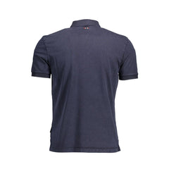 Napapijri Blue Cotton Polo Shirt
