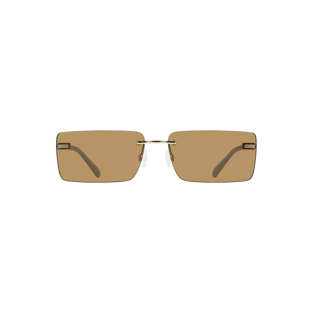 Calvin Klein Beige Metal Sunglass
