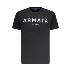 Armata Di Mare Black Cotton Men T-Shirt