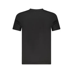 Cavalli Class Black Cotton Men T-Shirt
