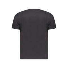 North Sails Black Cotton Men T-Shirt