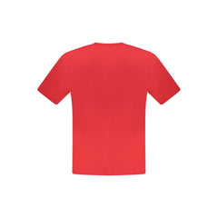 North Sails Red Cotton Men T-Shirt