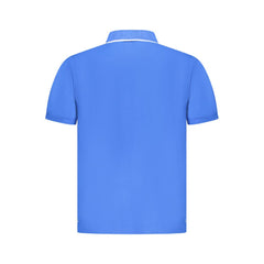 North Sails Blue Cotton Men Polo Shirt