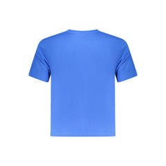 North Sails Blue Cotton Men T-Shirt