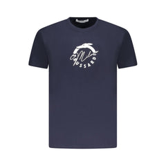 Trussardi Blue Cotton Men T-Shirt