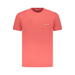 Trussardi Pink Cotton Men T-Shirt