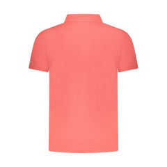 Trussardi Pink Cotton Men Polo Shirt