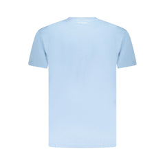 Trussardi Light Blue Cotton Men T-Shirt