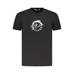 Trussardi Black Cotton Men T-Shirt