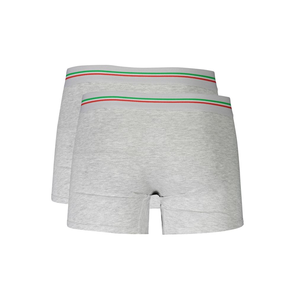 Bruna bomullsboxershorts för män